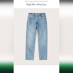 Abercrombie & Fitch High Rise Mom Jean